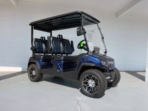 Blue Evolution D5 Lithium Golf Cart Forward Facing 01